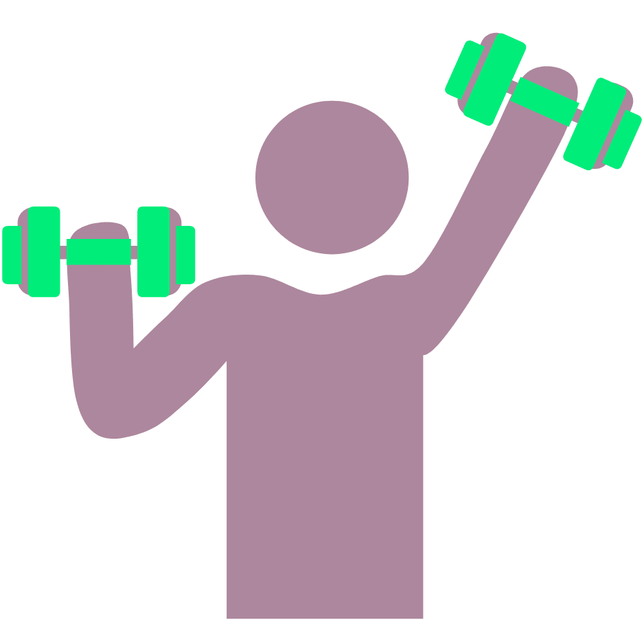 Vitality Wellness icon symbolizing active ageing, strength, and well-being through personalized fitness activities