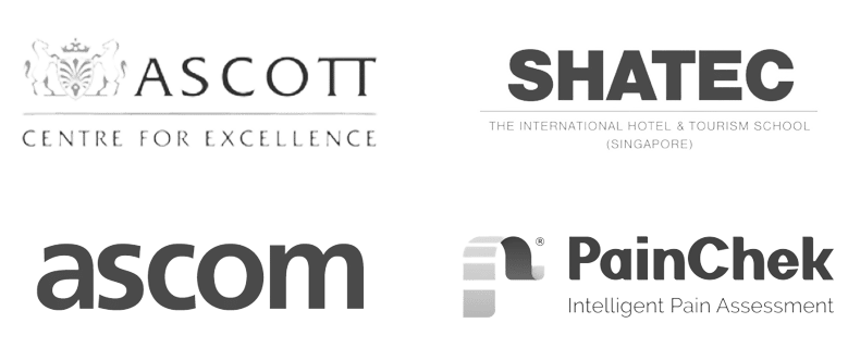 Logos of Allium Healthcare’s partners, representing collaboration in aged care services